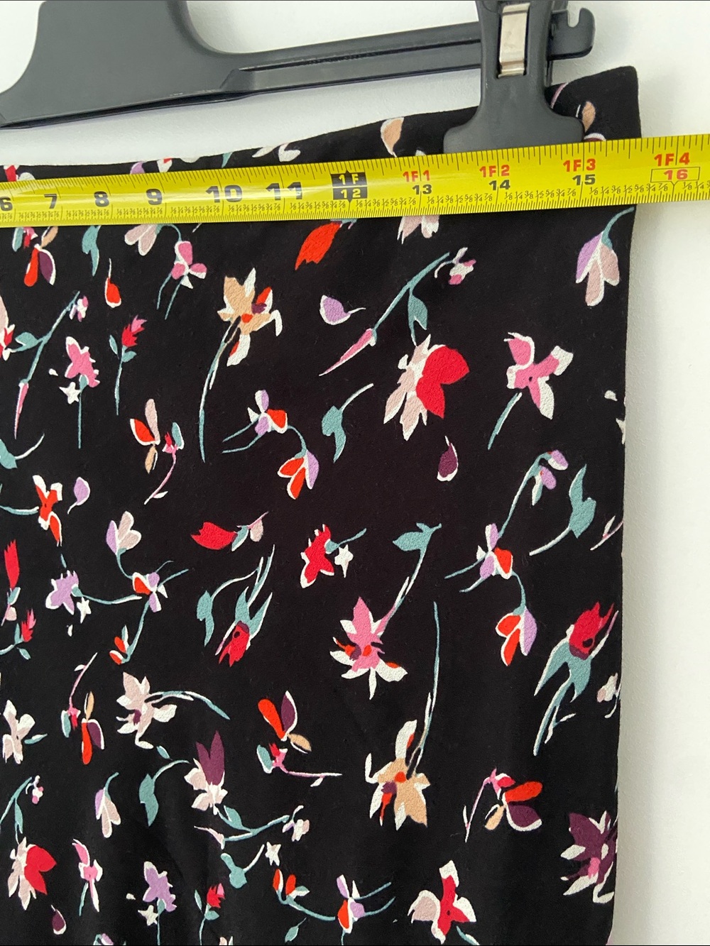 Madewell Floral Midi Slip Skirt - Drifting Flowers View 5